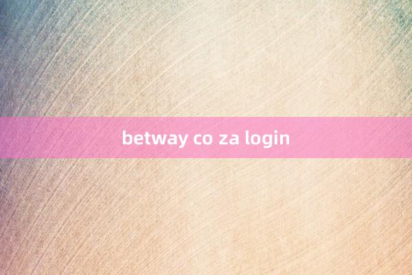 betway co za login