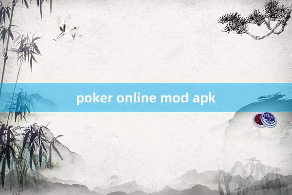 poker online mod apk