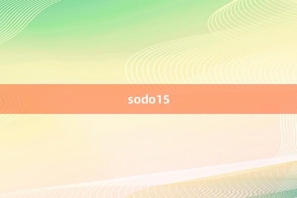 sodo15