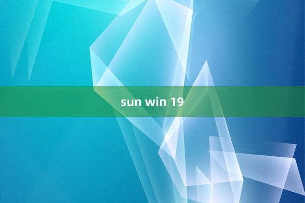 sun win 19