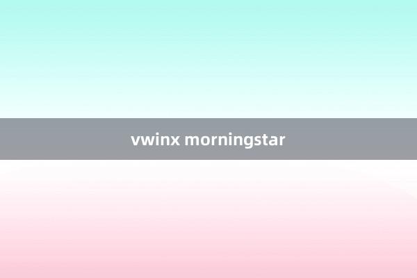 vwinx morningstar